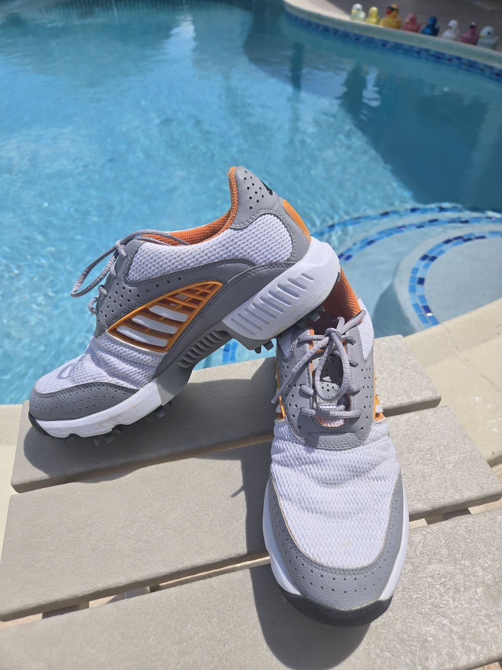 Adidas Woman's Lightweight Golf Shoes With Spikes